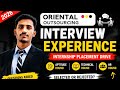 Oriental Outsourcing Selection Process | Questions Asked in Interview|fresher interview questions 