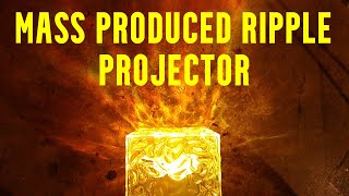 Exploring a mass-produced ripple projector - with schematic
