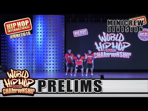 Slag Crew - Brazil (MiniCrew) | HHI 2019 World Hip Hop Dance Championship Prelims