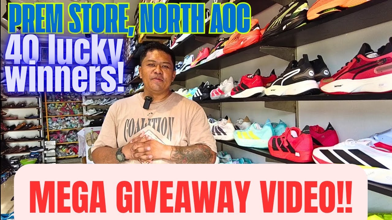 🚨 40 Winners! Mega Giveaway 2025 | Big Prizes at Prem Store Imphal– Don’t Miss Out! 🎉