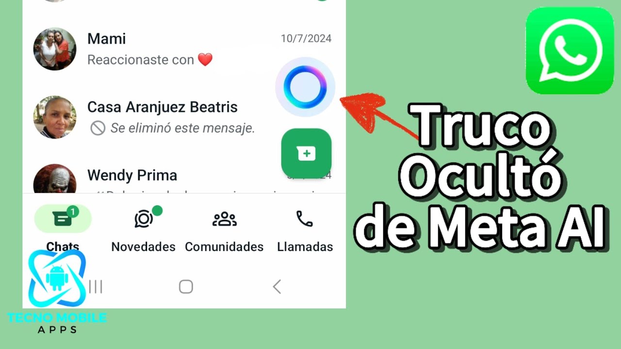 💬 Meta AI WhatsApp como usar y función Exclusiva que no sabes - YouTube