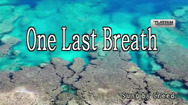 Creed - One Last Breath || Karaoke/Lyrics/Instrumental