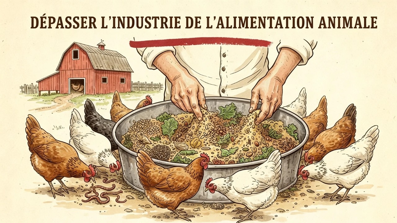 Nourrir 20 poules sans se ruiner : 3 recettes maison puissantes qui battent l’aliment composé