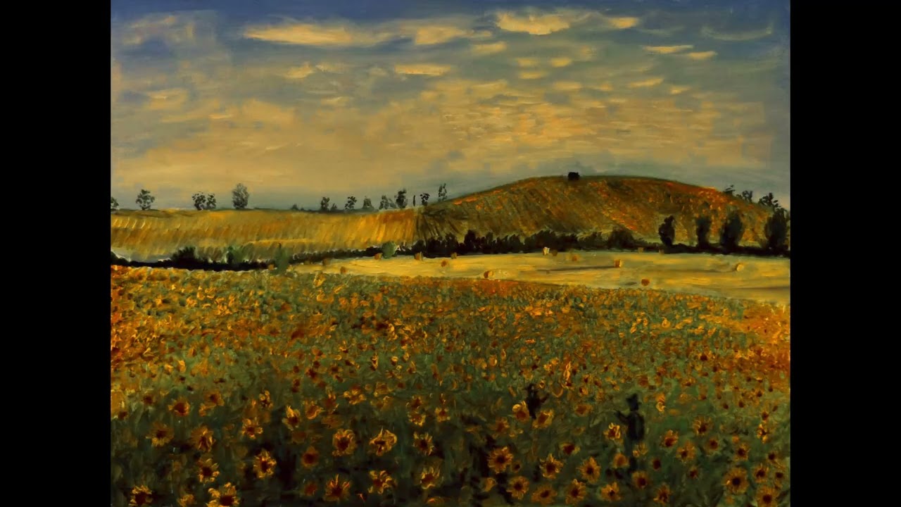 Champs de tournesols (Guqin, guitare, basse et accompagnement)