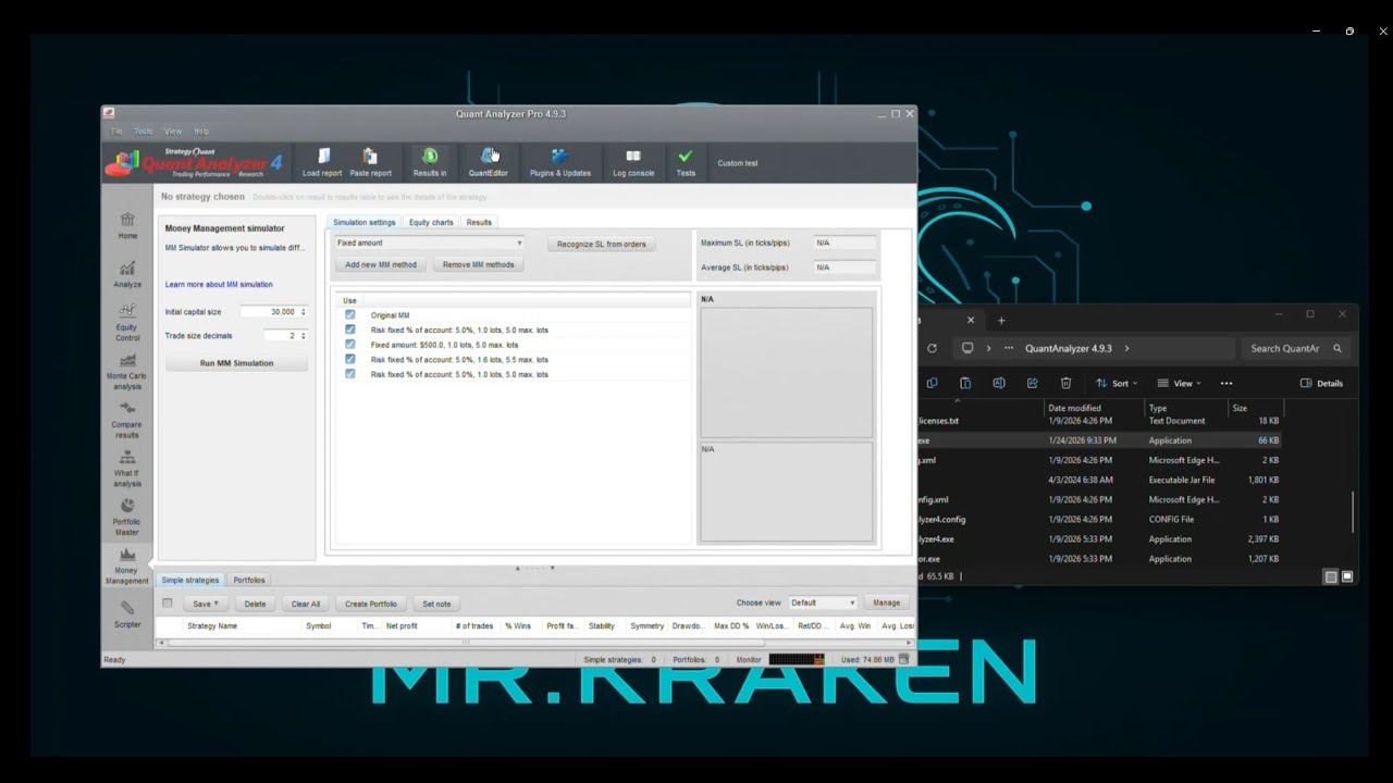 🎬 ¡NUEVA ACTUALIZACIÓN! | QuantAnalyzer 4.9.3 ya está aquí.