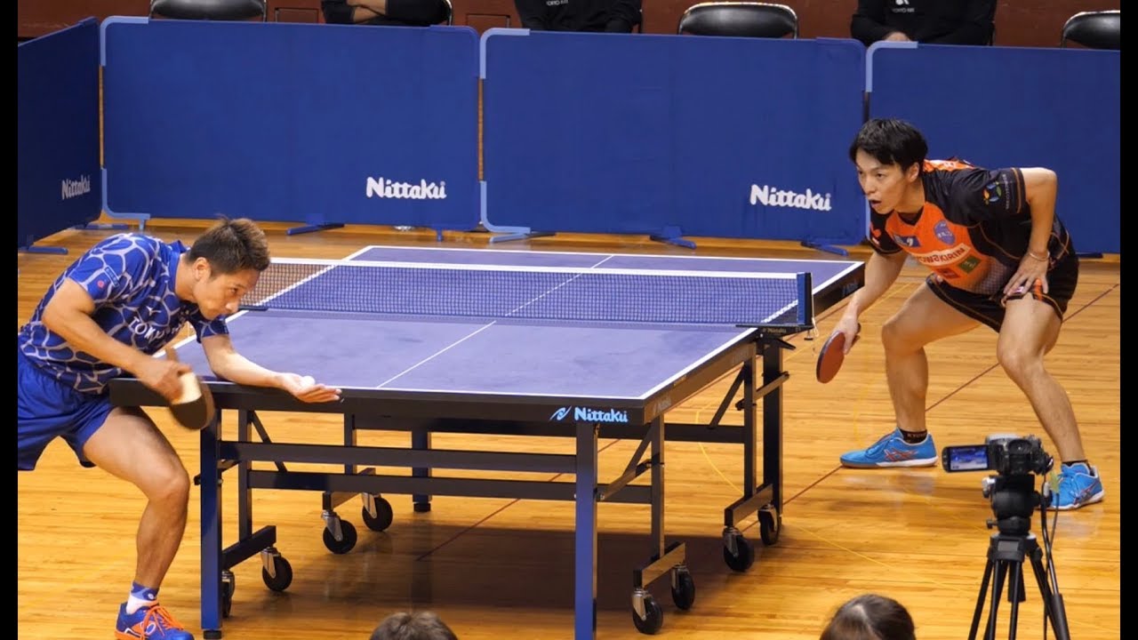松平賢二(協和キリン) VS 吉田海偉(東京アート) 2ndNov@日本卓球リーグ