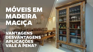 Qual a melhor madeira maciça para móveis?
