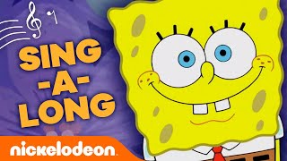 The SpongeBob SquarePants Theme Song (CHALLENGE VERSION)!  Nick SingaLong Challenge