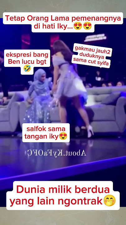 Salfok sama tangan rizky gakmau jauh2 dari cut syifa #shorts #cutsyifa #rizkynazar