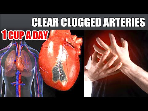 A CUP A DAY! CLEAR CLOGGED ARTERIES AND HEART | Clear Clogged Arteries and Control High Blood Press