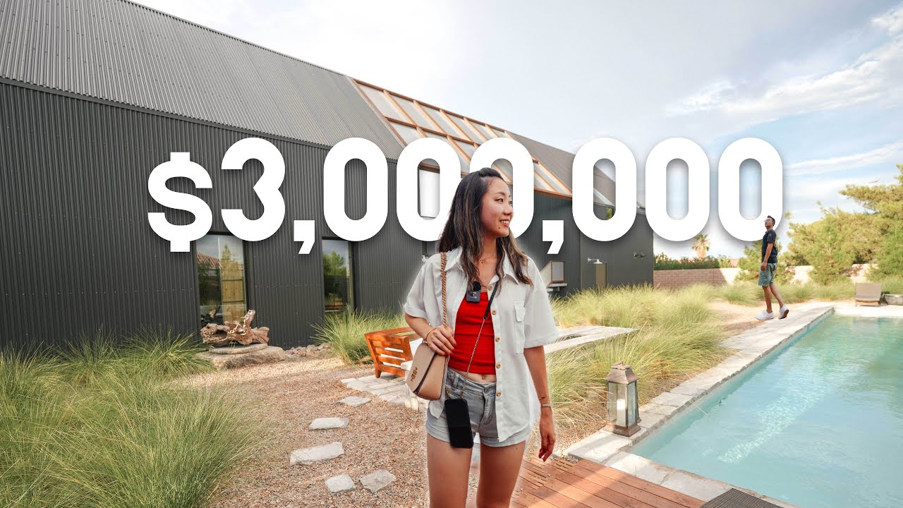 Inside a $3 Million AWARD WINNING Cabin In The Desert of Las Vegas