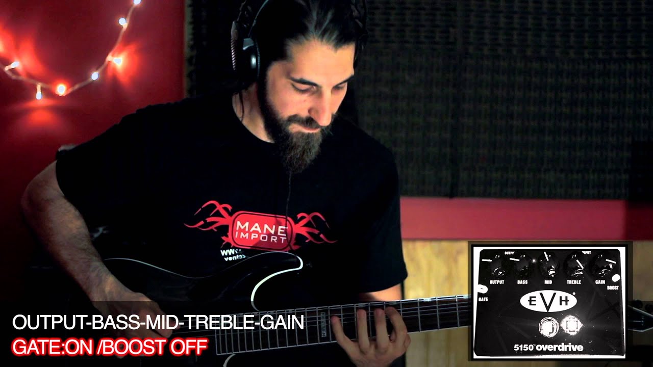 REVIEW MXR OVERDRIVE 5150 EVH - MANEIMPORT