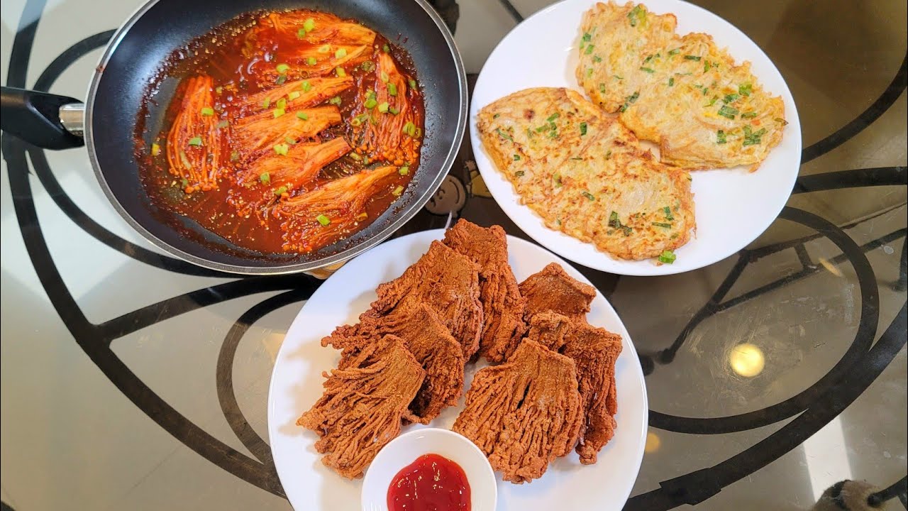 Enoki Mushroom 3 ways! YouTube