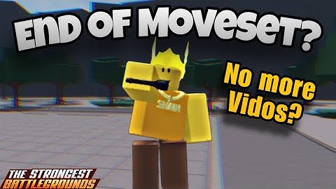 💪Roblox Tsb no more moveset scripts? End of moveset showcase?