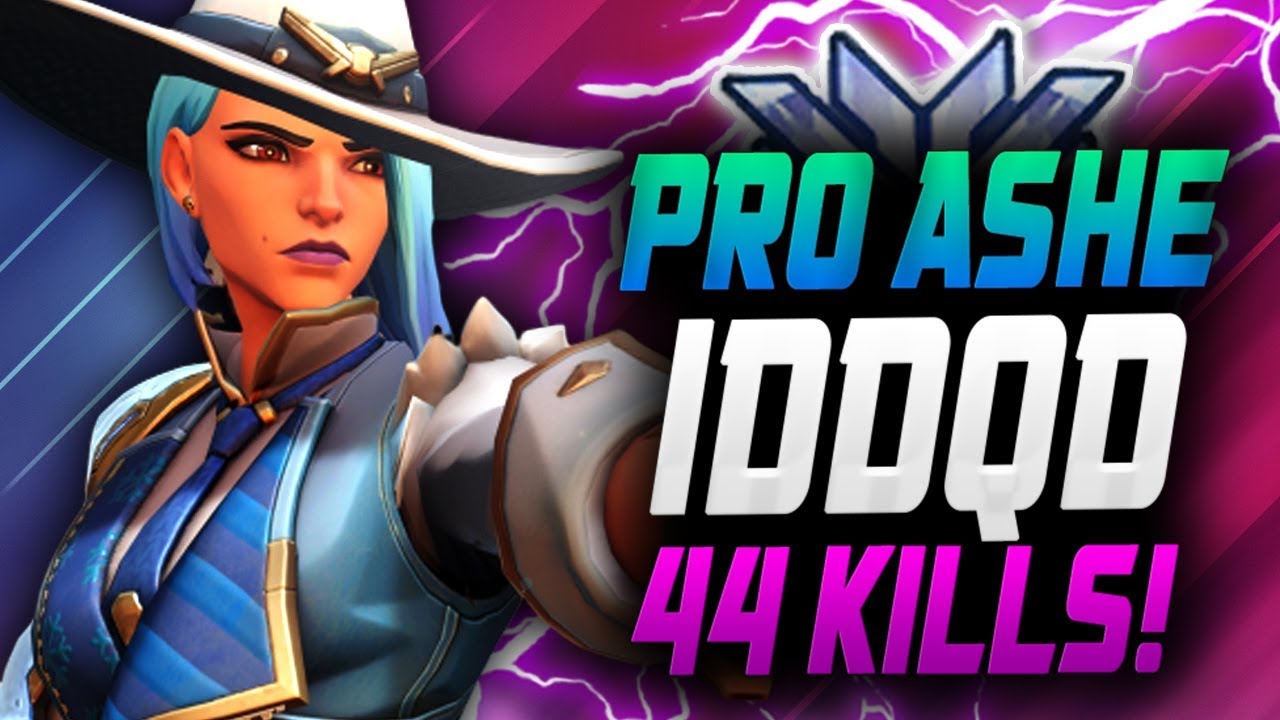44 ELIMS - PRO ASHE IDDQD DOMINATING Competitive! [ OVERWATCH SEASON 17 TOP 500 ]
