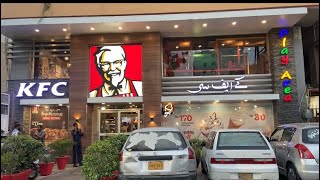 KFC gulshan complete tour | KFC Karachi | #vlogsbyshafaq