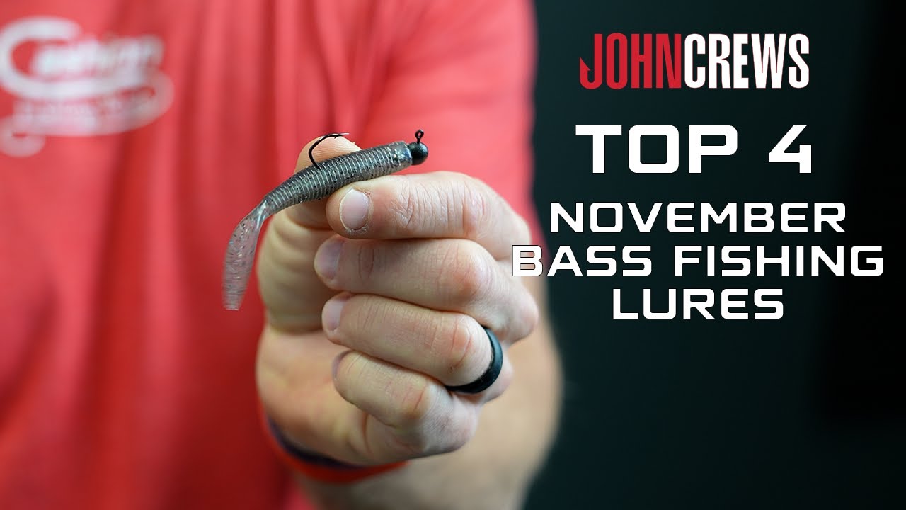 John Crews's TOP 4 BAITS for NOVEMBER BASS FISHING