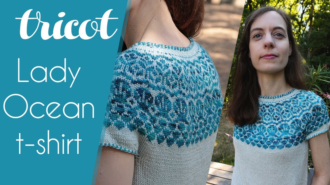 Mon nouveau patron tricot : Le Lady Ocean