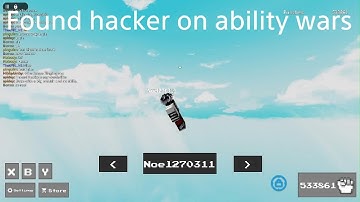 Another Found hacker on ability wars