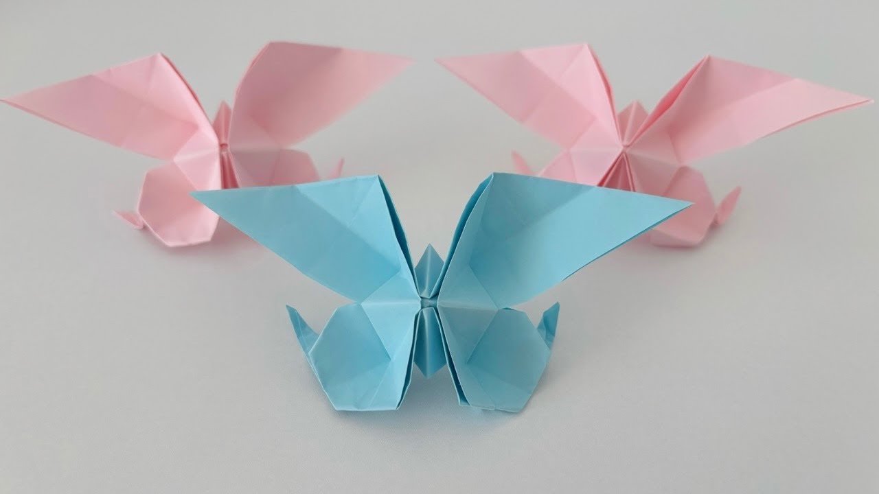 Easy Origami Butterfly Tutorial (Step by Step) | Ep. 1 