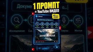 VidRush: один промпт → готовое YouTube-видео за час. Без монтажа