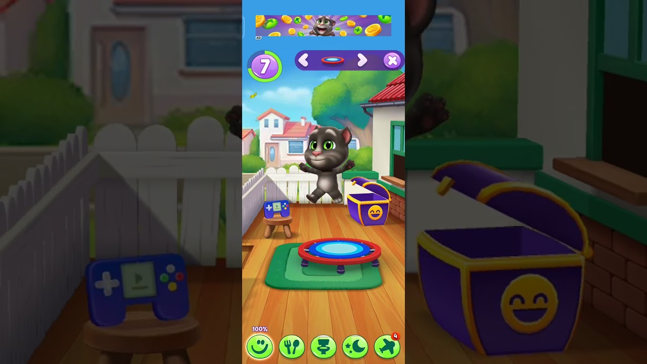 TALKING Tom 2 😻 eating time 🥨 new Android game play 