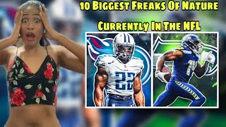 10 Biggest Freaks Of Nature Currently In The NFL | Reaction