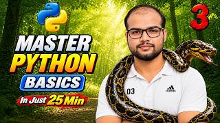 Python Basics for Beginners | Print, Strings, Comments, Keywords, Variables & More