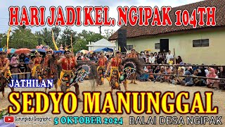 Sedyo Manunggal Ngrombo 2 Babak Putra, Hari Jadi Kelurahan Ngipak ke 104