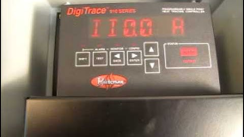 DigiTrace 910 Series Heat Tracing Controller Assembly 910-E1FWL-SSR2