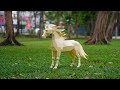 Assembly Instructions Papercraft Standing Horse - DIY Standing Horse Low Poly, Sculpture Horse