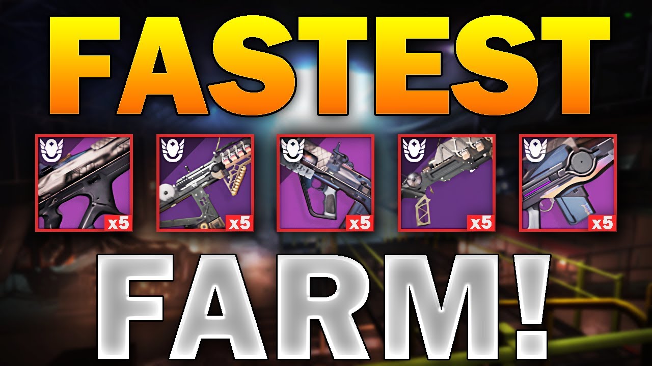 All RED BORDER Seraph & Ikelos Weapons! Best Farm - Season of the