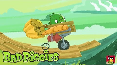 Bad Piggies  When Pigs Fly Walkthrough Levels 1 - 12