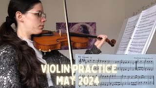 🎻 weekly violin practice - may 2024