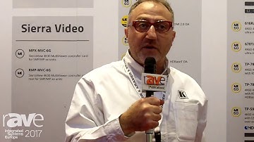 ISE 2017: Kramer Talks About 4K Product Portfolio