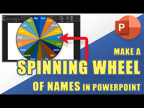 TUTORIAL] Make a Randomized SPINNING WHEEL of NAMES in Google Slides (Easy  Method!) 