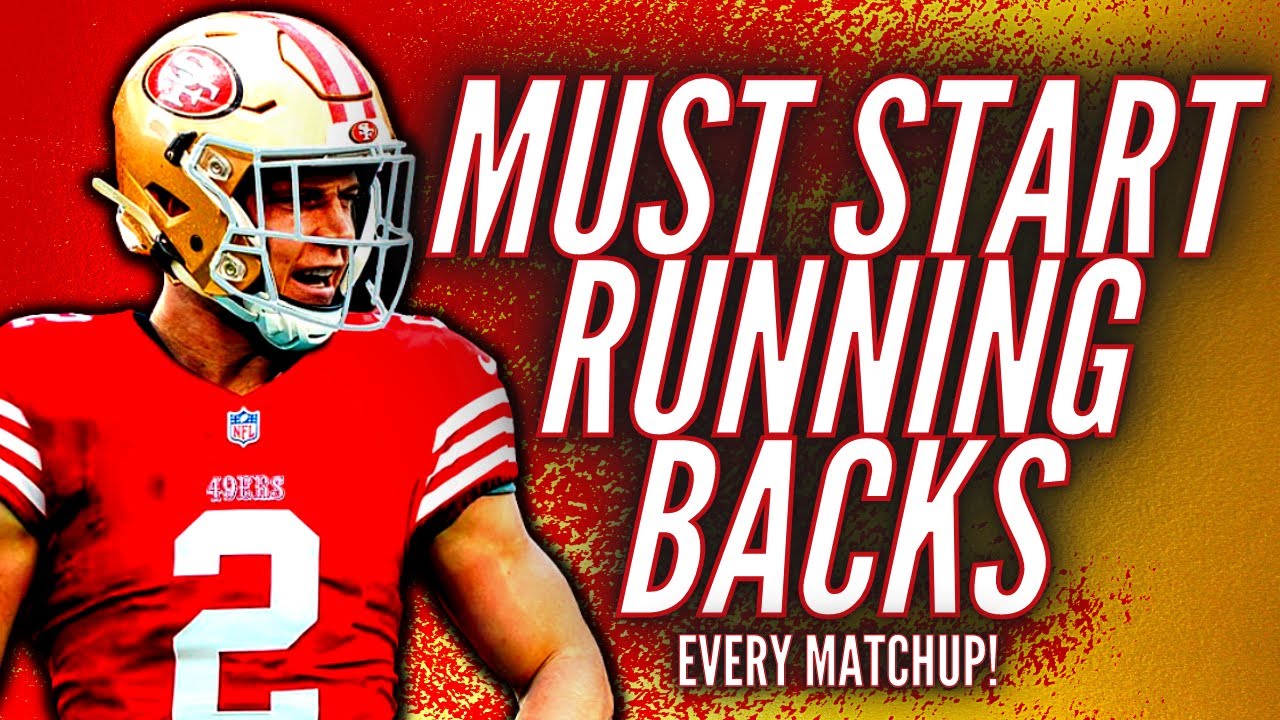 MUST Start Or Sit RB Every Matchup Week 7 Fantasy Football YouTube must-start-or-sit-rb-every-matchup-week-7-fantasy-football-youtube