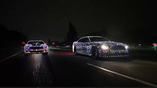 We Wrapped Our Cars in 1000ft of Christmas Lights