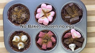 Easy No-Bake, No-Oven No-Egg, Chocolate Tart Recipe youtube shorts chocolatetart viral trending