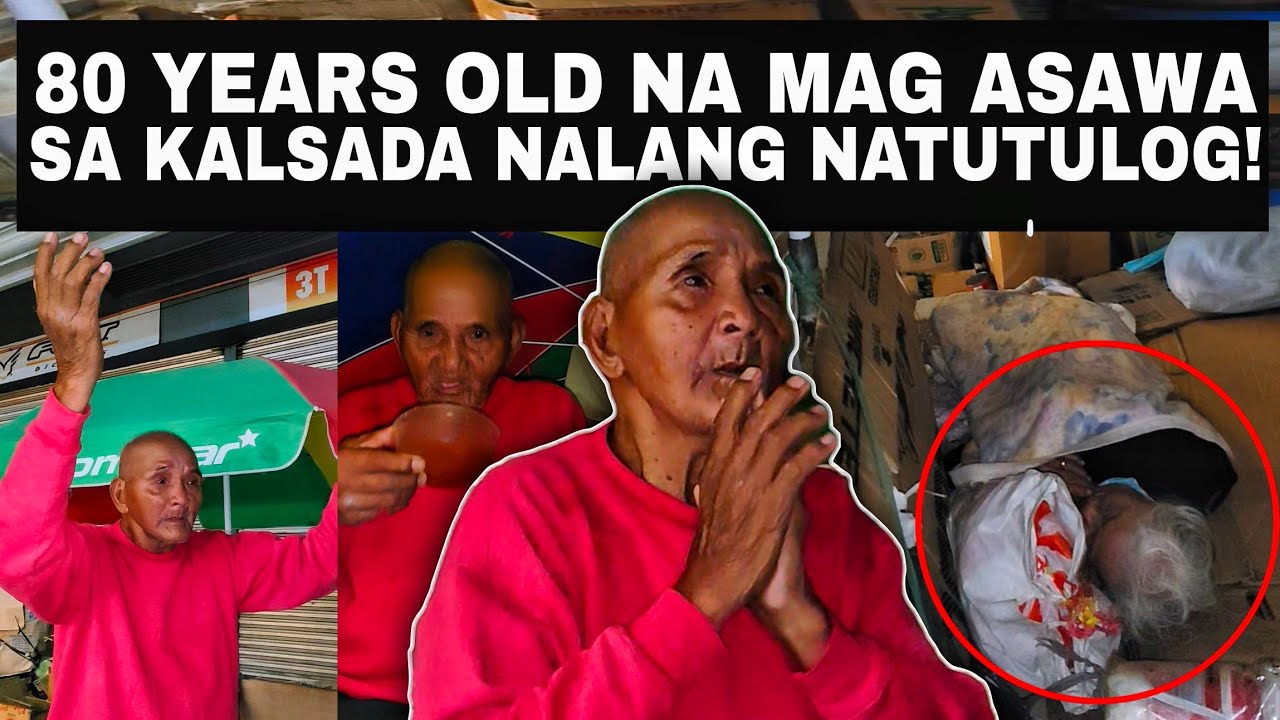 GRABE TO! Dalawang Matandang Mag Asawa Sa Kalsada Nalang Natutulog!