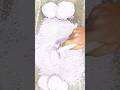 Round Shape white wash Dirt Crunchy #sandmentcrushing #crunchycrumbles #crumbleart #satisfying #clay