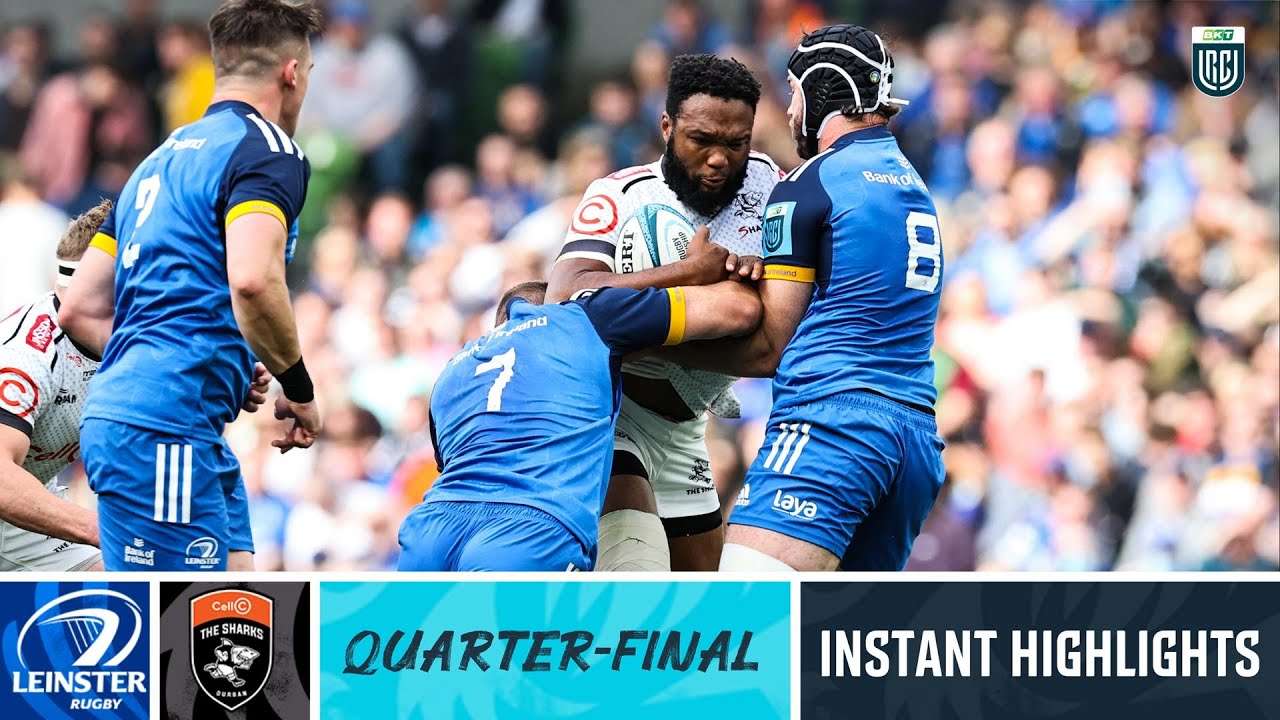 Leinster Rugby v Sharks, United Rugby Championship 2022/23 Ultimate Rugby Players, News, Fixtures and Live Results
