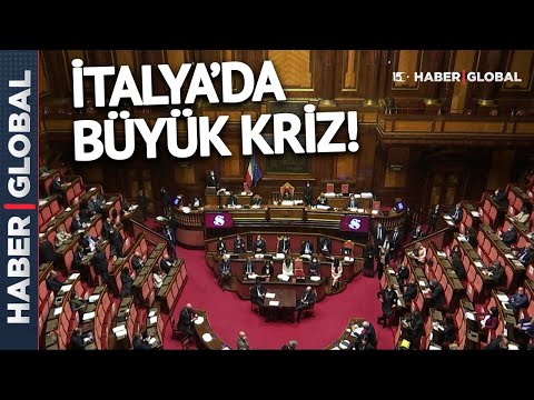 İtalya&rsquo;da Büyük Kriz! Başbakan İstifa Etti Cumhurbaşkanı Bu Kararı Verdi