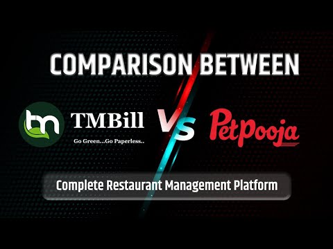 Comparison between Petpooja vs TMBill  - Complete Restaurant Management Software | Restaurant POS