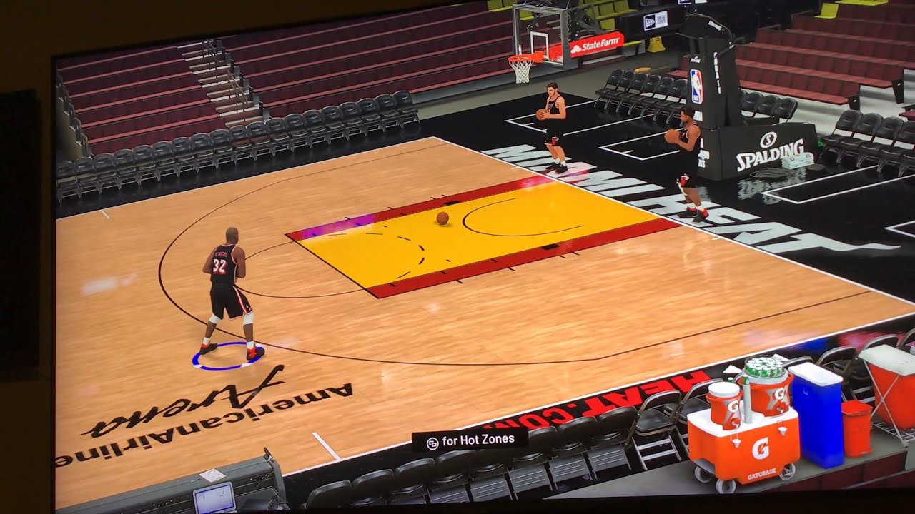 Can Shaq hit a three before LeBron can hit a half court shot? NBA2K20