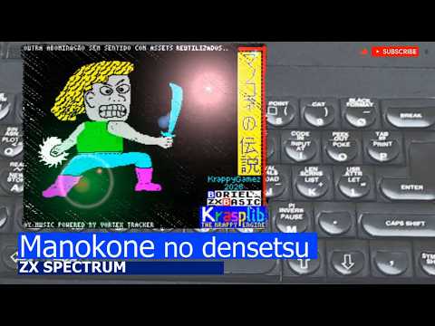 ZX Spectrum -=Manokone no densetsu=- - YouTube