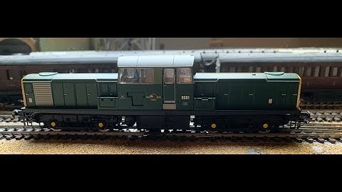 Heljan Clayton Class 17 OO Locomotive - Short Review - Some Adjustments