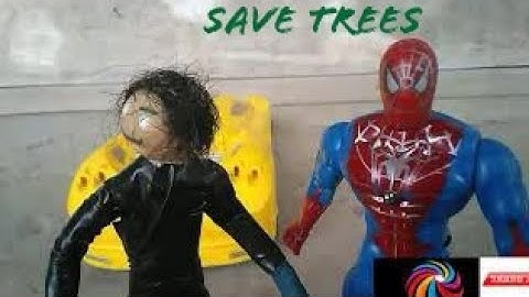 Stop motion animation Save Trees video #Cartoonforkids #savetrees #stopmotion