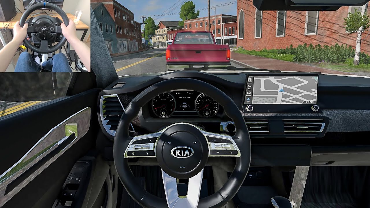 BeamNG Drive KIA Seltos [Steering Wheel gameplay] YouTube