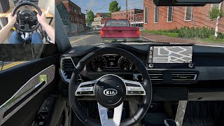 BeamNG Drive - KIA Seltos [Steering Wheel gameplay] screenshot 2